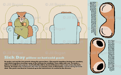 sick day pillow or hot/cold pack