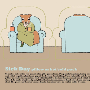 sick day pillow or hot/cold pack