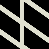 chevron stripe black and champagne