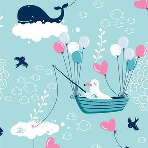 Fish in the sky