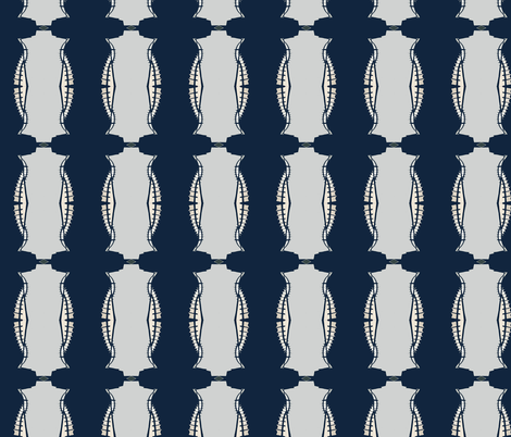 Beanie Weenie fabric by susaninparis on Spoonflower - custom fabric