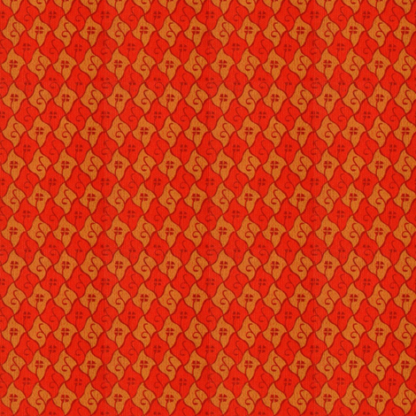 Vermilion and Gold fabric by maxje on Spoonflower - custom fabric