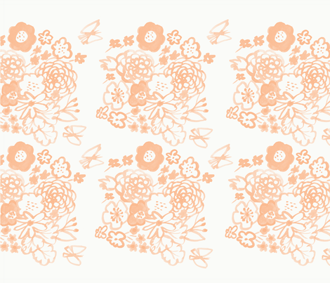 Flowers fabric by decoylab on Spoonflower - custom fabric