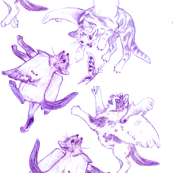 Owllykittens in purple