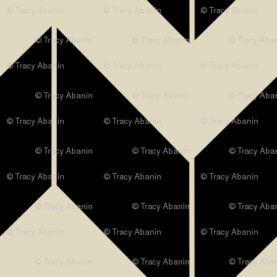 black dimensional chevron