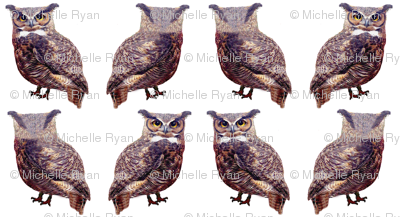Mini Tuffed Ear Owls