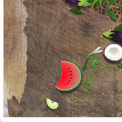 Placemats: Around the World in Fruit & Veg