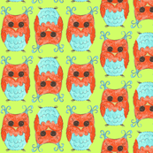 HOOTIE OWL-green