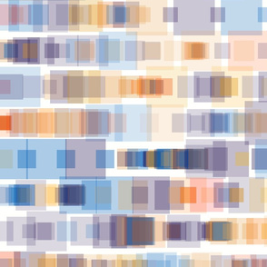 periwinkle brick stained glass