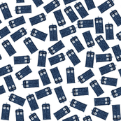 teeny tossed tardis 