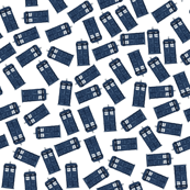 teeny tossed tardis 