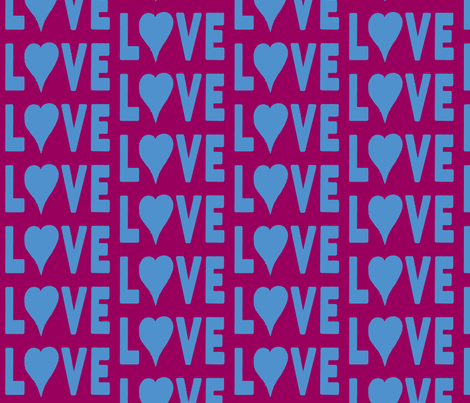 Young Love fabric by susaninparis on Spoonflower - custom fabric