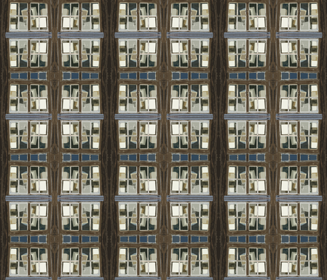 Why are there Boxes in the Window? fabric by susaninparis on Spoonflower - custom fabric