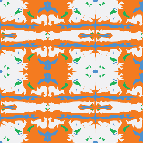 Majorcan Orange Blossoms in April fabric by susaninparis on Spoonflower - custom fabric