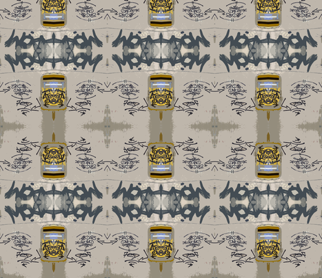 Thrasher curtains fabric by susaninparis on Spoonflower - custom fabric