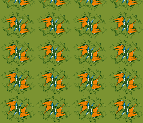 FANTASY-BUTTERFLIES-green