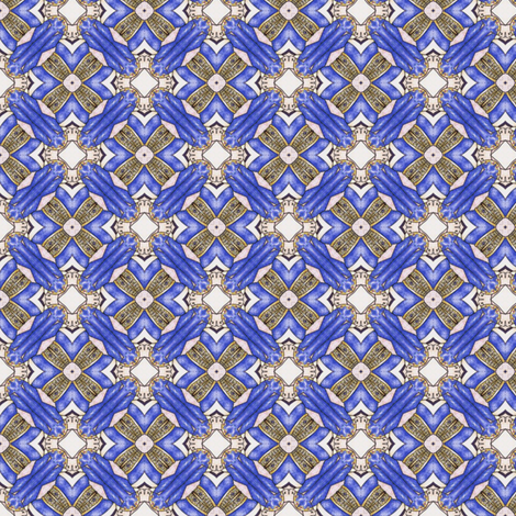 Bandar's Crosses fabric by siya on Spoonflower - custom fabric