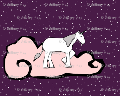 Unicorns on Cotton Candy Clouds