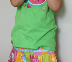 Robot Twirly Skirt (with plushie & mini bag)