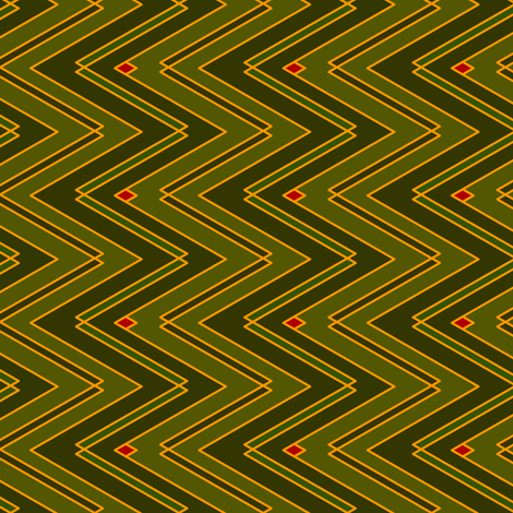 Zigzags (Dark) fabric by nekineko on Spoonflower - custom fabric