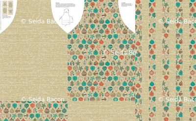 Retro Holiday Aprons