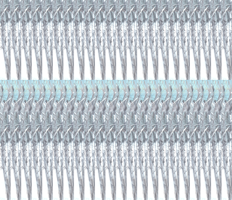 Icicles fabric by jelder on Spoonflower - custom fabric