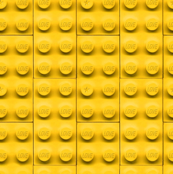 'love' bricks in yellow