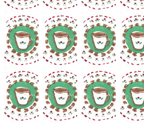 coffee fabric by mmlowenfield on Spoonflower - custom fabric