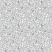 Doodled Numbers