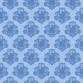 TARDamask fabric 