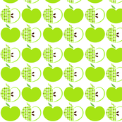 Green Apple Polka Dots
