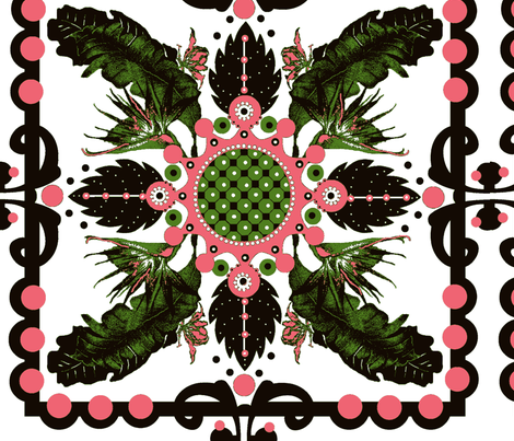 a Queen's quilt 1yd cotton linen fabric by paragonstudios on Spoonflower - custom fabric