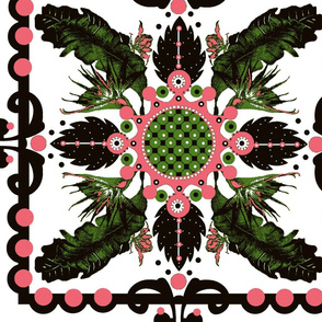 a Queen's quilt 1yd cotton linen