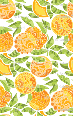 Doodly Oranges!