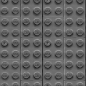 'love' bricks in dark grey