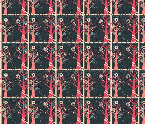 Bubblegum & Mints (4") fabric by eppiepeppercorn on Spoonflower - custom fabric