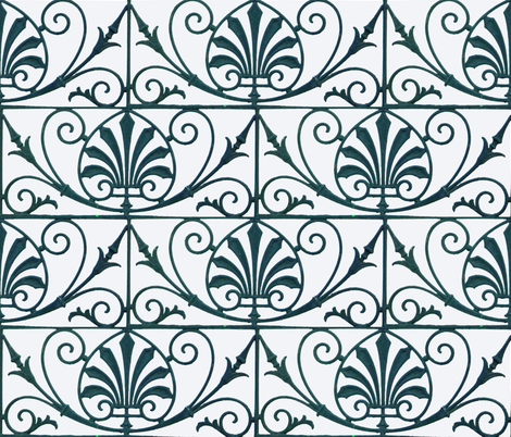 French Grill 2 fabric by susaninparis on Spoonflower - custom fabric