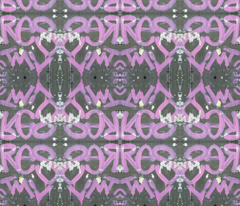 Almost Pretty in Pink- Jaws of LIfe fabric by susaninparis on Spoonflower - custom fabric