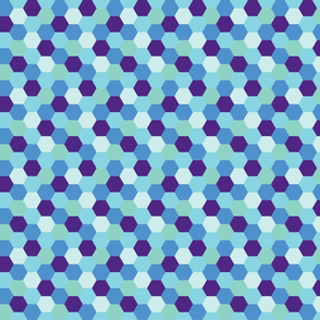 Honeycomb - Blue