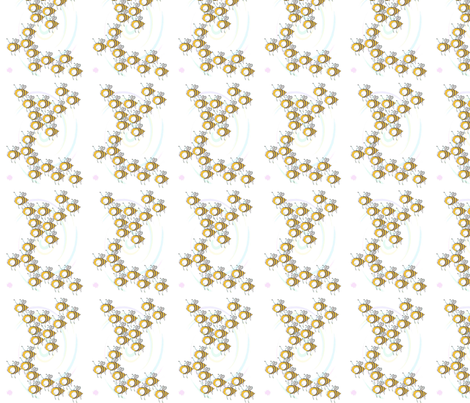 bees fabric by jessna1114 on Spoonflower - custom fabric