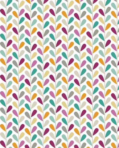If By Air - Leaves, Custom fabric by ttoz on Spoonflower - custom fabric