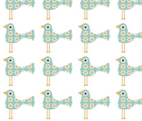 Leggy Birds fabric by nezumiworld on Spoonflower - custom fabric