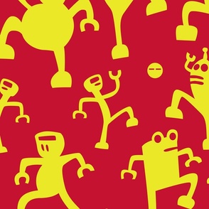 Leaping Lime Robots