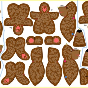 Tubby Teddy Bear 'Plushie'