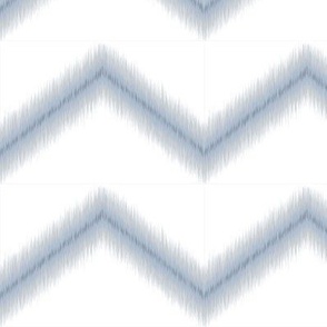 Ikat Zig Zag / Blue Grey