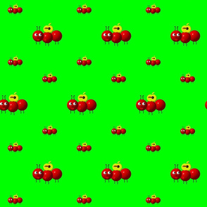 Cute Ant with Apple
