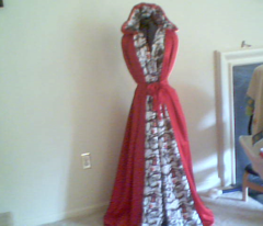 Little Red Riding Hood Cape Lining - Vertical