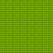 large 'love' bricks in lime green