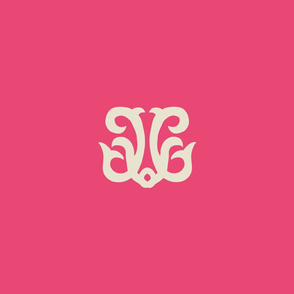 Inverse Dolphin Crest - Tropical Pink