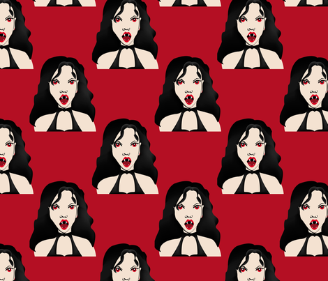 Vampire Parade fabric by brandymiller on Spoonflower - custom fabric